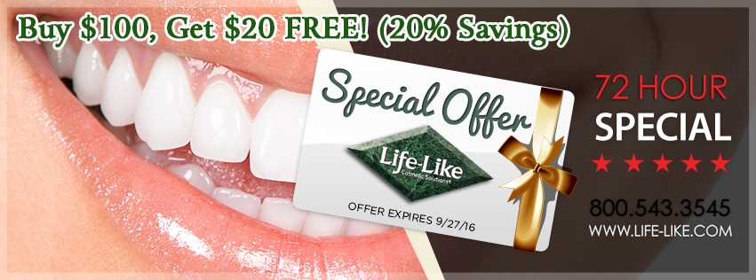 Life-Like 72-Hour Special ($120 Value)