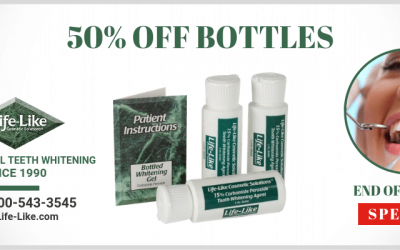 ???? End of Summer Special: 50% off Teeth Whitening Bottles