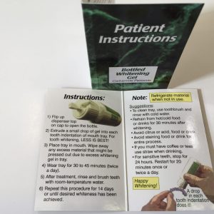 Patient Instruction Booklets (Bottles)